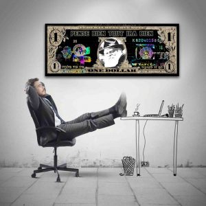 Billet dollar black avec le rabbi